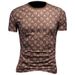 Men's Clothing Summer New Short Sleeved T Shirt Men's Trendy Fashion Round Neck Slim Fit Large Size All Match Men's Wear E2455_viptrois.com