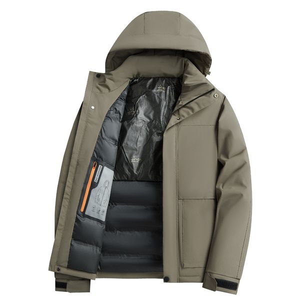 Men's Graphene New Autumn Winter Thickened Warm Hiking Jacket Casual Daily Wear Cotton Coat_viptrois.com