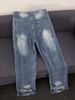 Summer Thin Ripped Jeans Men's Straight Retro Casual Fashion Brand American High Street Trend Washed Cool Pants_viptrois.com