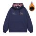 Hooded Fleece Sweater Jacket Men's Retro Casual Top_viptrois.com