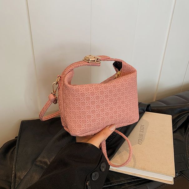 Vintage Textured Shoulder Bag - Stylish Crossbody & Handheld Purse For Women (Casual & Office Use)_viptrois.com