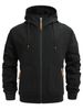Loom Cross-Border Hot-Selling Zipper European And American Men's Popular Fleece Hoodie Cardigan With Hood Manufacturer_viptrois.com