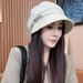 Embroidered Beret Spring Summer Versatile Large Head Circumference Sunshade Sun Protection For Women Face Slimming_viptrois.com