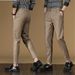 Men's Clothing Suit Trousers Four Seasons Business Men's Suit Trousers Straight Iron Free Elastic Slim Youth Casual Trousers Men_viptrois.com