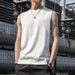 Solid Color For Men Running Training Fitness Top Casual Quick-Dry Men's Sleeveless Vest Sports_viptrois.com