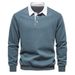 Northfold Northfold 2024 New Autumn Long Sleeve Polo Collar Trendy European Size Export Men's Sweatshirt High Quality Casual Versatile Men_viptrois.com
