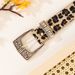 Foreign trade leopard print belt ladies American style retro decorative ins style personality belt subculture belt in stock wholesale_viptrois.com