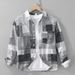 Men's Clothing Fashion Printed Long Sleeved Shirt For Men Trendy Art Casual Loose Tops For Men_viptrois.com