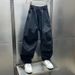 Men's Clothing Pants American Trend All Match Casual Pants Loose Straight Wide Leg Pants Quick Drying Paratrooper Pants_viptrois.com