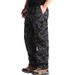 2025 Men's New Overalls Loose Straight Multi-pocket Casual Pants Outdoor Training Sport Camouflage Tactical Pants Cotton Comfort_viptrois.com