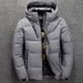 Men's Down Jacket Stylish Short Slim-fit Thick Down Jacket_viptrois.com