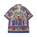 Men's Clothing High Street Floral Shirt Suit Retro National Style Full Print Positioning Shirt Casual Cardigan Shorts Matching Men_viptrois.com