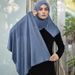 Women's Scarves New Wave Hot Diamond Lazy Convenient Headscarf Muslim Ladies Mercerized Cotton Fashionable Head Wrap Shawl_viptrois.com