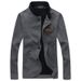 Men's Clothing high quality leather label sweatshirt, versatile cardigan, men's simple jacket, autumn clothing hot sale 9955_viptrois.com