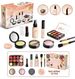 Pretend Play Makeup Toy Set For Girls Non-Toxic Safe Kids Cosmetic Kit With Mirror Lipstick & Nail Polish Perfect Birthday Gift For 4-6 Year Olds _viptrois.com