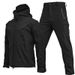 Men's Outdoor Shark Skin Soft Shell Jacket Set - Windproof Military Tactical Suit With Fleece Lining For Spring/Autumn/Winter_viptrois.com