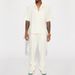 Men's Clothing New Hot Selling Casual Men's Suits Loose Lapel Short Sleeved Trousers Trendy Men's Suits_viptrois.com