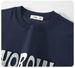 New Trendy Letter Printing Men's Clothing Round Neck Short Sleeve Summer Casual Simple T-shirt Cotton Top Couple T-shirt_viptrois.com