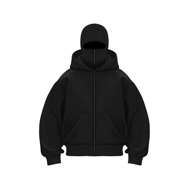2025 Fashion New Men's Clothing, Spring New Fashion Double-hooded Jacket, Men's Hooded Exterior_viptrois.com