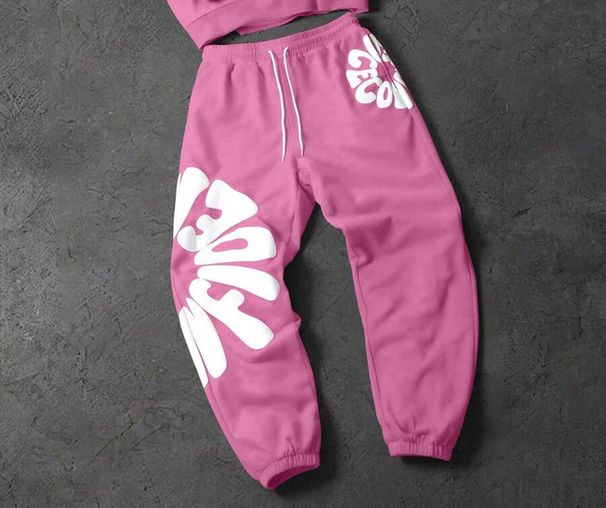 Cozy Oversized Hoodie And Jogger Set With Stylish Letter Print For Casual Streetwear Looks Versatile Two-Piece Coordination_viptrois.com