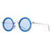 Summer 2025 New Personalized Color Contrasting Round Frame Glasses For Men, European And American Fashion Retro Sunglasses With Letters Sunscreen Sung_viptrois.com