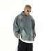 Heavy Retro Washed Hooded Denim Jacket Men's And Women's Trendy Brand Niche Couple Versatile Loose Casual Pullover Sweater_viptrois.com