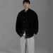 Pure Wholesale Retro Long Sleeve Trendy Button Design Cardigan Knit Hot Sale Round Neck Sweater Jacket Men's Loose Fit_viptrois.com