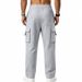 Men's Heavyweight Outdoor Sports Cargo Pants Retro Casual Commuting Multi-Pocket Jogging Style_viptrois.com