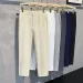 Autumn Men's Cropped Pants Casual Business Versatile Suit Trousers Slim Fit Drapedsmooths Your Silhouette Trendy Feet Pants_viptrois.com