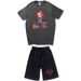 Men's Clothing Casual Short-Sleeved Shorts Suit Manana Sera Bonito Letter Print T-Shirt Suit_viptrois.com
