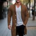 Cross-Border Clothing European And American Men's Mid-Length Sweater Thick Knit Twisted Cardigan Woolen Coat SY0107_viptrois.com