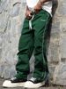 Summer Trendy Men's Straight Leg Pants Outdoor Versatile Drawstring Casual_viptrois.com