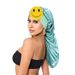 Women's Elegant Satin Sleep Cap With Wide Brim And Bow Tie, Breathable & Comfortable For All Seasons, Perfect For Hair Protection And Beauty Sleep_viptrois.com