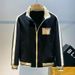 Spring And Autumn Brand Pi Shuai Men's Baseball Jacket American Stand Up Collar Letter Printed Long Sleeve Casual Coat_viptrois.com