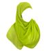 Women's Hijab multi color solid color scarf pearl zipper chiffon women's gauze scarf middle east long scarf_viptrois.com