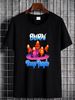 Burn Deep Purple Album T Shirt Size S To 5XL Black Casual Stretched Summer Comfortable Breathable Slightly Top For Everyday Wear Versatile Stylish_viptrois.com