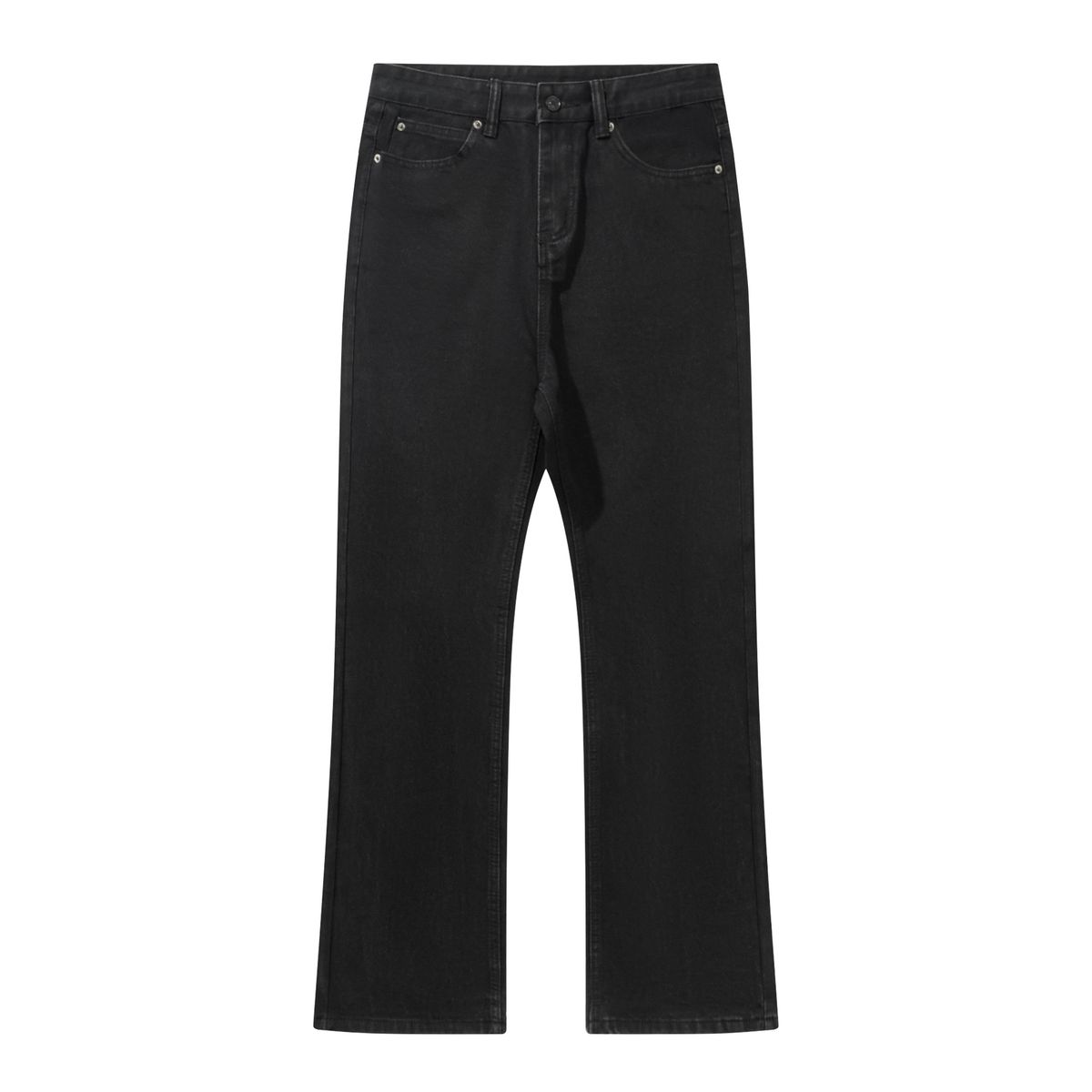 Men's Clothing European And American High Street Black Loose Versatile Mopping Casual Washed 517 Style Flared Vibe Jeans_viptrois.com