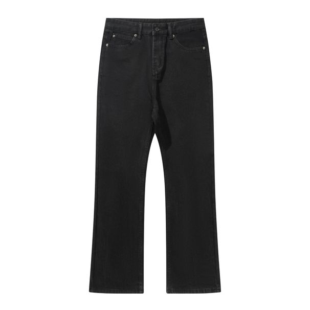 Men's Clothing European And American High Street Black Loose Versatile Mopping Casual Washed 517 Style Flared Vibe Jeans_viptrois.com