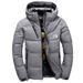 Men's Clothing Winter Men's Short Slim Casual Thick Warm Sports Print Hooded Cold Proof Clothing Men's Jacket_viptrois.com