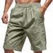Men's Clothing Men's Summer Thin Casual Loose Shorts Linen Outer Wear For Beach Style For Formal & Casual For Men_viptrois.com