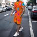Men's Clothing Casual Versatile Straight Shoulder Loose Short Sleeved T Shirt Summer Personalized Colorful Flowers 3D Digital Printing_viptrois.com
