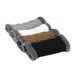 Unisex Fleece thickened half-finger gloves Warm short wrist cuff Knitted wool cuff furry gloves_viptrois.com