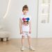Mother & Kids Children's Clothing Girls Shorts Suit 2025 Summer New Girls Vest Two Piece Suit Korean Style Fashion Summer Wear_viptrois.com