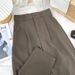 Retro Wide-Leg Pants For Women Vintage-Inspired Linen-Like Trousers With Flowy Silhouette & Multi-Pocket Design ( S-5XL)_viptrois.com