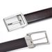 Men's needle clip buckle two-layer cowhide youth business belt, casual belt_viptrois.com
