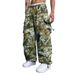 Men's Clothing Casual Overalls High Street Straight Outdoor Assault Pants Loose Casual Pants_viptrois.com