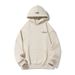 Men's Clothing Retro Heavy Hoodie Sweatshirt Autumn And Winter High Street Letter Embroidery Casual Hoodie Loose Jacket_viptrois.com
