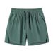 Lightweight Loose Fitting Men's Shorts For Quick Drying Elastic Drawstring Side Slits Versatile Bottoms_viptrois.com