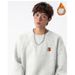 Fleece Contrasting Color Hooded Cardigan Men's Sweater, Heavy Weight Can Be Worn Outside The Coat_viptrois.com