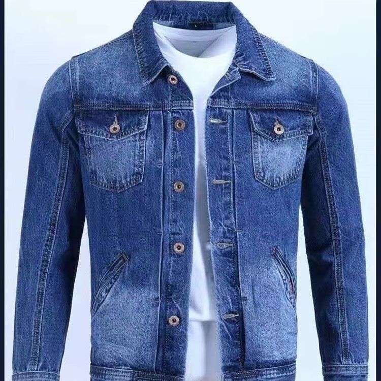 Men's Clothing Handsome Workwear Jacket Slim Casual Outerwear_viptrois.com